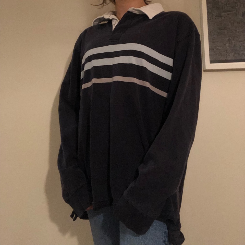 Vintage oversized rugby shirt